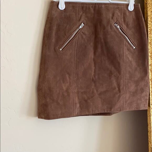 BlankNYC suede mini skirt SIZE: 24 - Picture 6 of 9